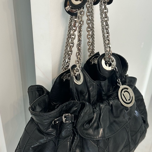 Dior Black Cannage Leather Le Trent Hobo - Picture 2 of 9